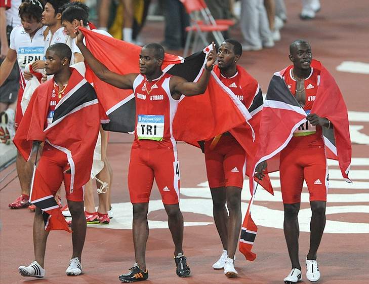 BITTER SWEET GOLD - Eight years after silver at Beijing olympics, T&T RELAY team to be awarded top medal